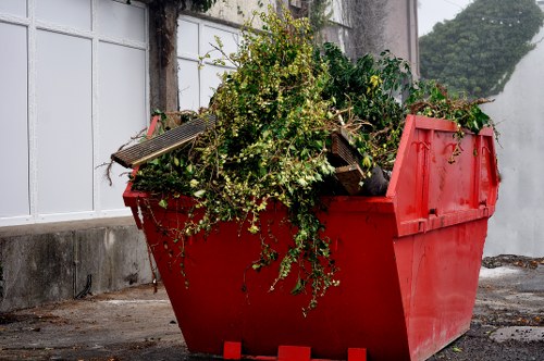 Environmentally friendly garden clearance practices